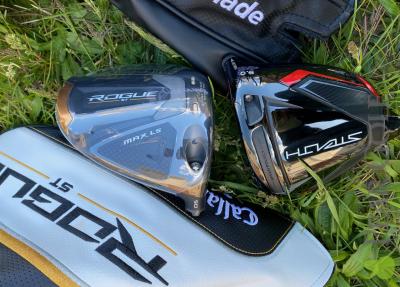2022 Taylormade Stealth 9 loft & Callaway Rogue ST 9 loft 2022 Taylormade Stealth 9 loft & Callaway Rogue ST 9 loft