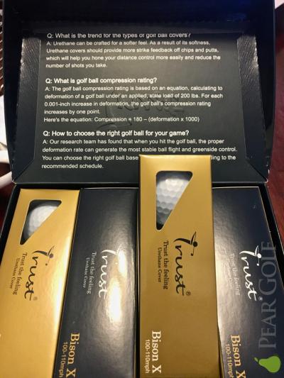 Trust Bison golf ball review/Trust Brison 高爾夫球測試! Trust Bison golf ball review/Trust Brison 高爾夫球測試!